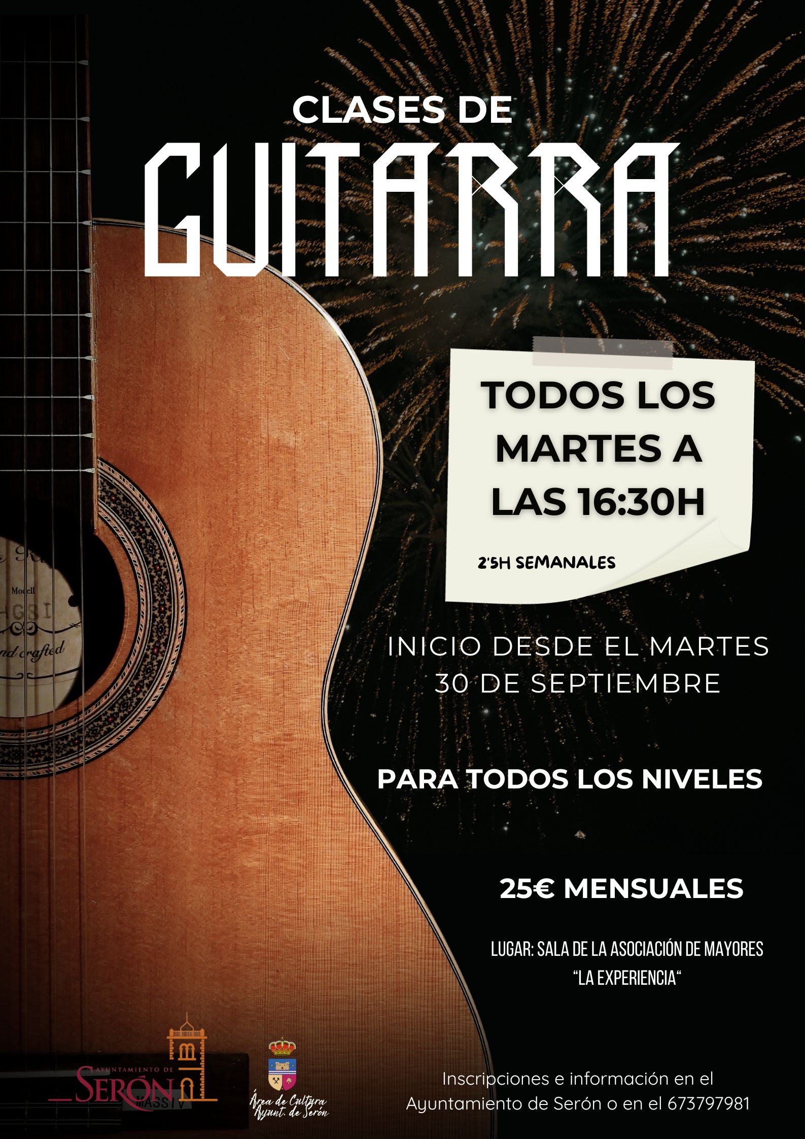 CLASES DE GUITARRA